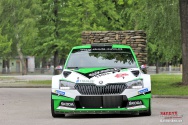 Rallye Český Krumlov: Přejímky, servis, shakedown